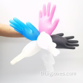 การตรวจสอบการทิ้งถุงมือลาเท็กซ์ Hotel Hotel Hotel Safety Bubic Safety Non-Enterile Medical Gloves Vinyl Gloves